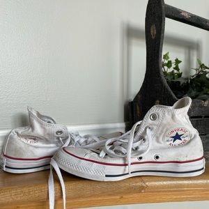 White high top converse